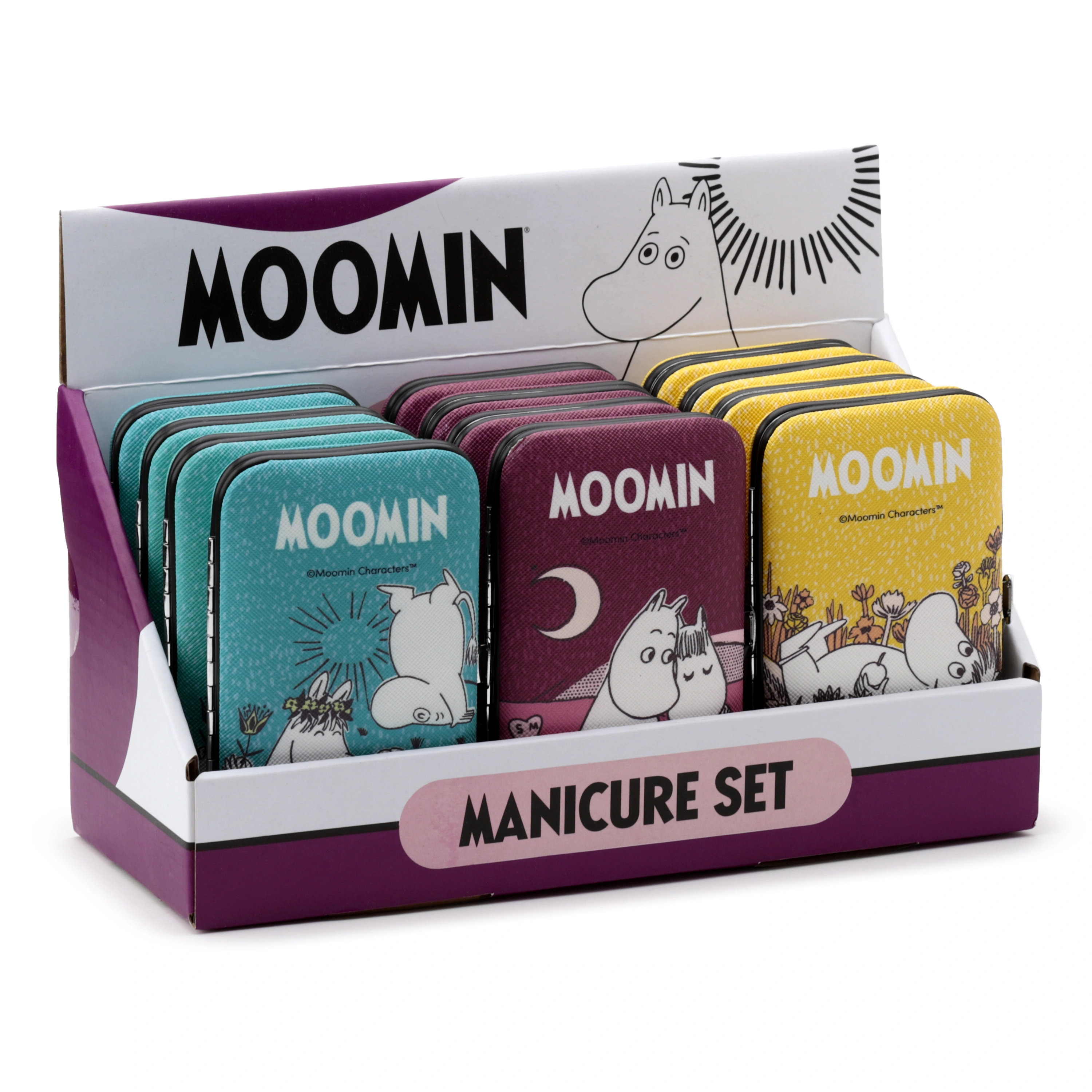 Zestaw do manicure, 5-częściowy - Moomin - Zabawki