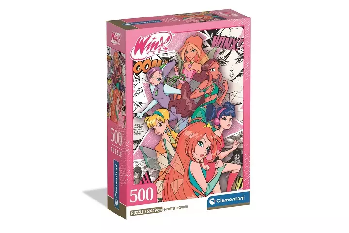 CLE puzzle 500 Compact Winx 35154 - Zabawki