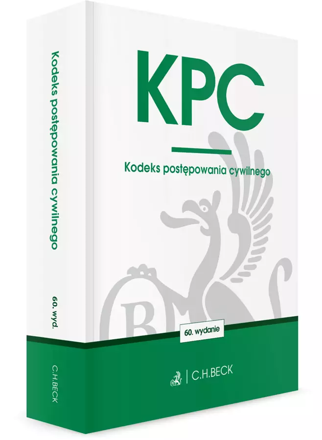 KPC. Kodeks postępowania cywilnego. Wydanie 60 - Książki