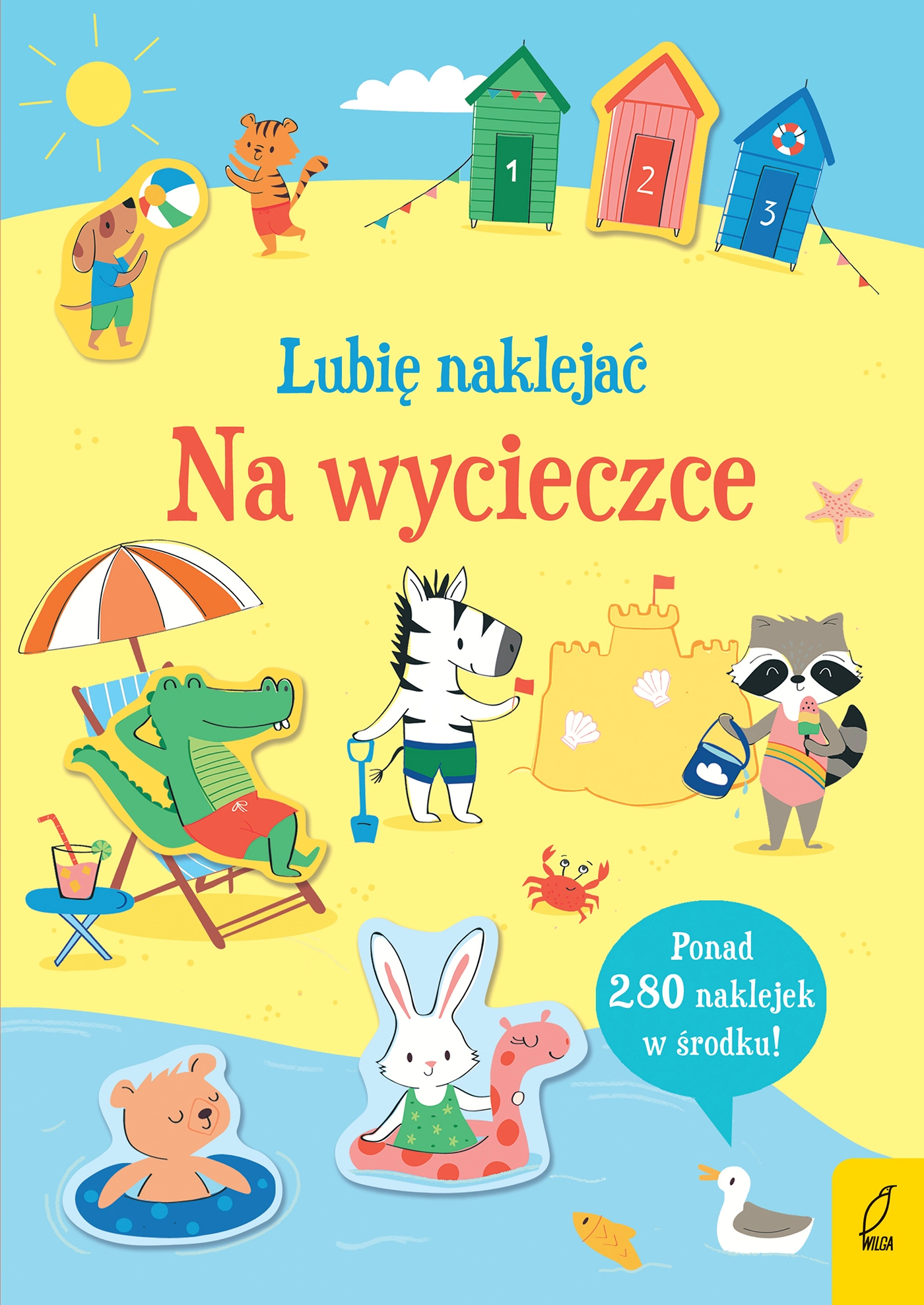 Lubię naklejać. Na wycieczce - Książki