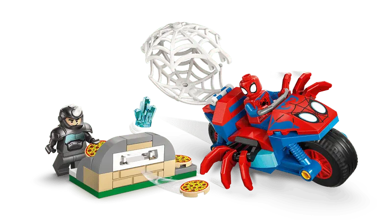 LEGO Marvel Spidey na motocyklu kontra Rhino 11206 - Zabawki