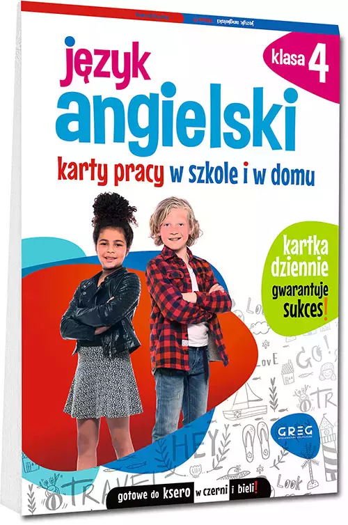 Język angielski. Karty pracy w szkole i w domu. Klasa 4. Wydanie 2023 - Książki