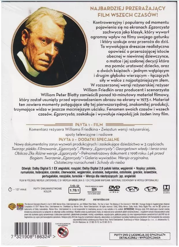 Ikony Kina. Egzorcysta, 2 DVD - Filmy