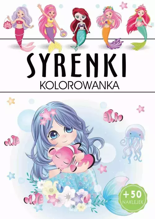 Syrenki. Kolorowanka - Książki