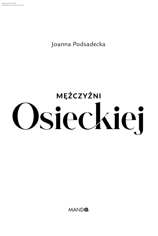 Mężczyźni Osieckiej - Książki