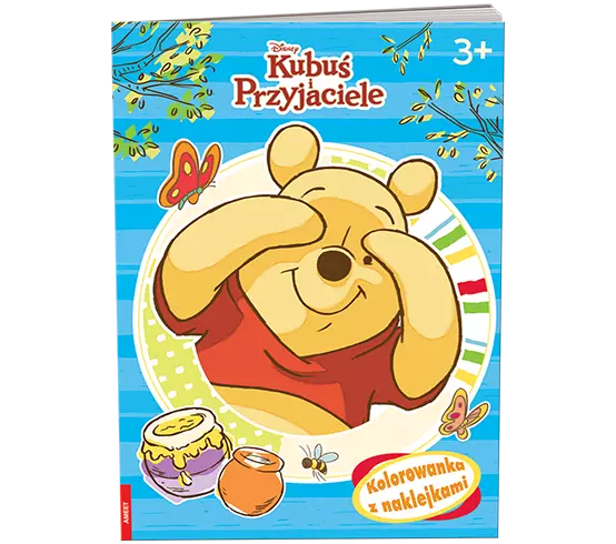 Kubuś i Przyjaciele. Kolorowanka z naklejkami - Książki