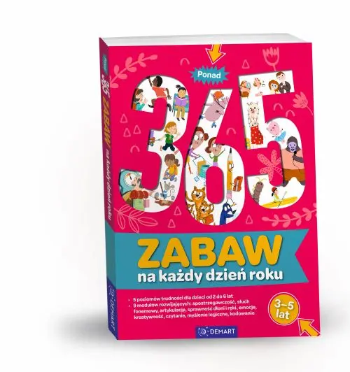 Ponad 365 zabaw na każdy dzień roku. Wiek 3-5 lat - Książki