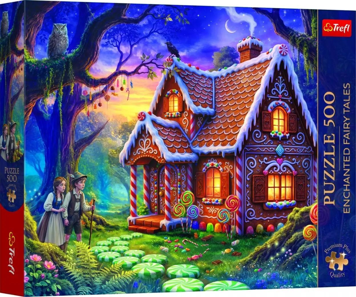 Puzzle 500 Jaś i Małgosia TREFL - Puzzle