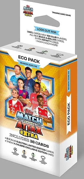 Match Attax Extra 2025/26 Eco pack - Zabawki