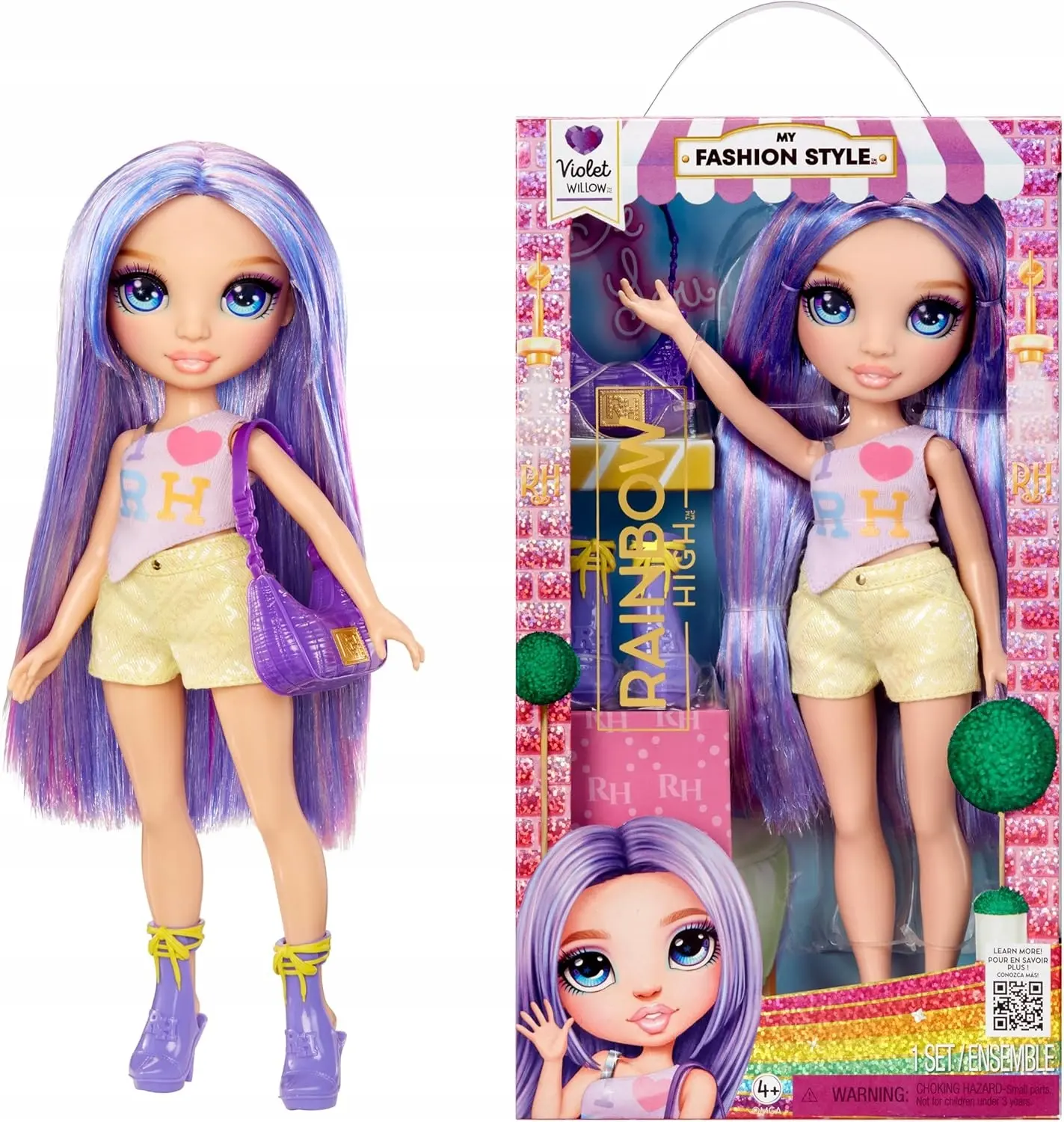 Rainbow High Entry Fashion Dolls - Violet - Zabawki