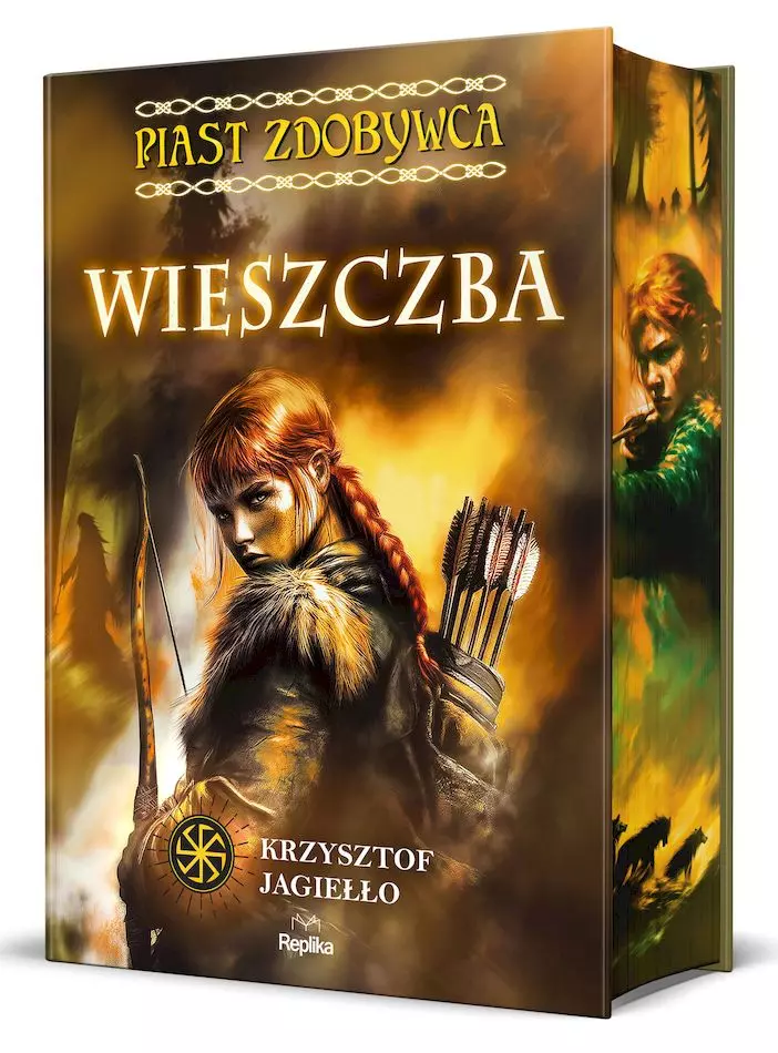 Piast zdobywca. Tom 2. Wieszczba (barwione brzegi) - Książki