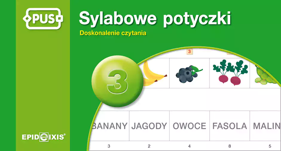 PUS. Sylabowe potyczki 3. Doskonalenie czytania - Książki
