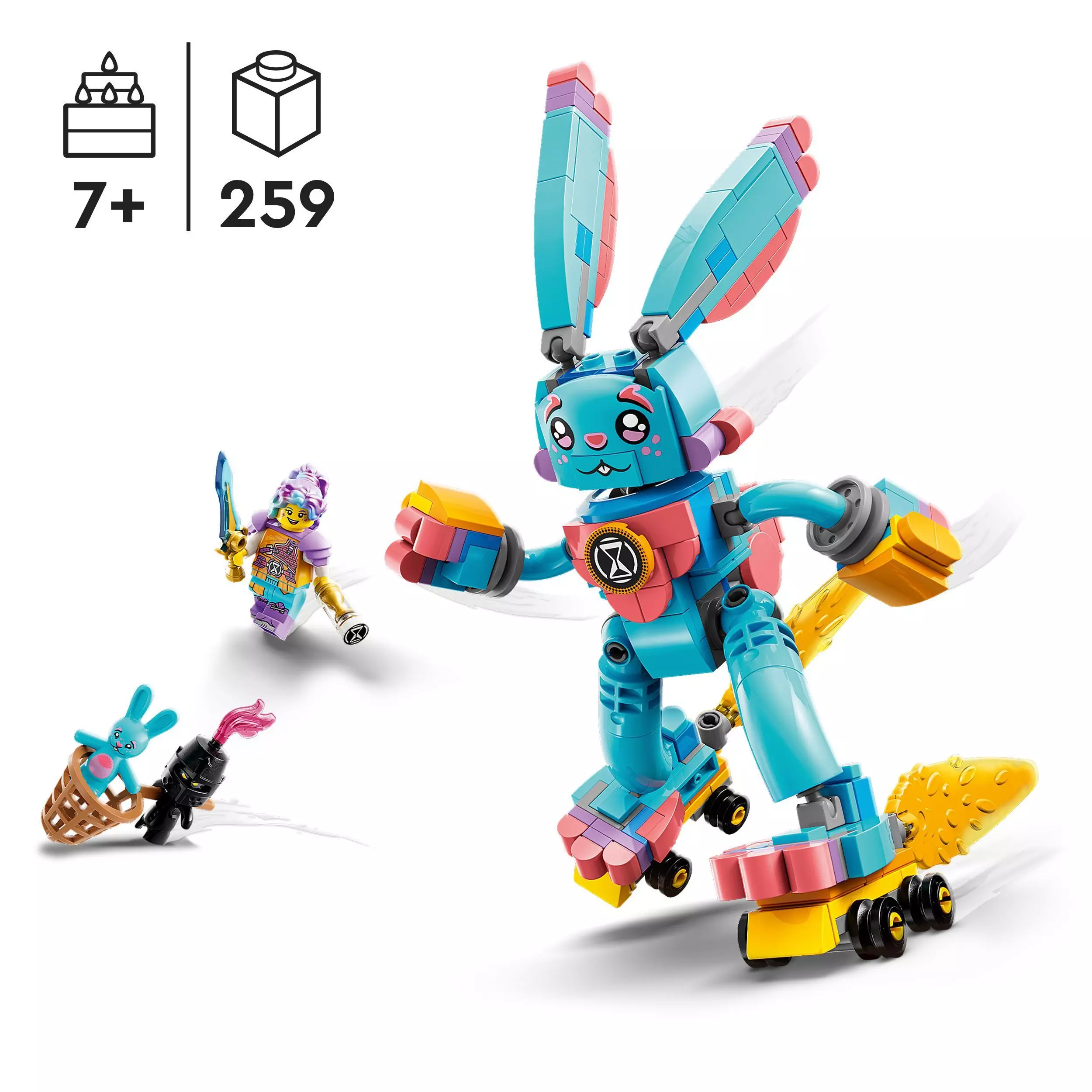 LEGO DREAMZzz™ Izzie i króliczek Bunchu 71453 - Zabawki