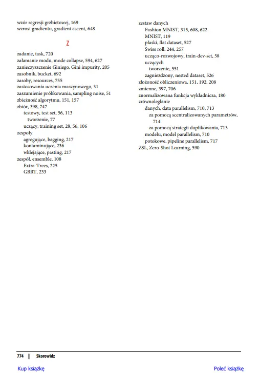 Uczenie maszynowe z użyciem Scikit-Learn, Keras i TensorFlow - Książki