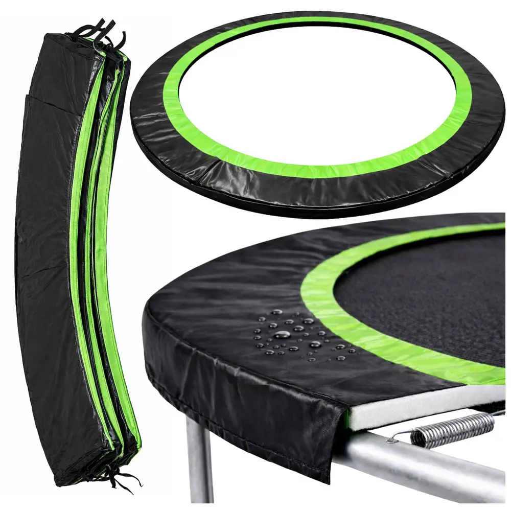 Osłona Sprężyn Do Trampoliny LEAN SPRING PAD Czarna 427-435 CM 14FT - Zabawki