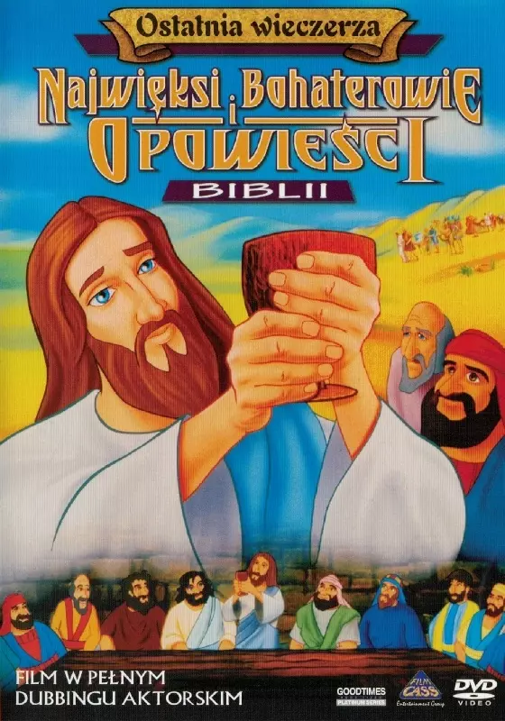 Najwięksi bohaterowie i opowieści Biblii. Ostatnia wieczerza, DVD - Filmy