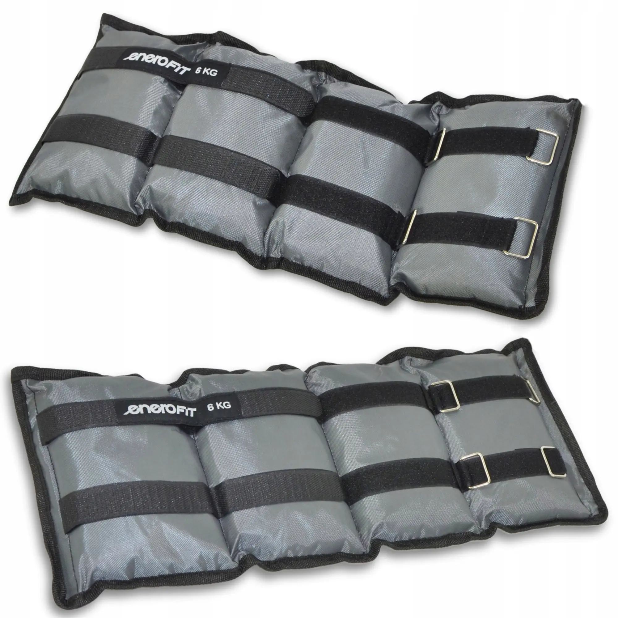 Obciążenie na Przeguby Szare 12KG (2x6KG) Enero Fit - Zabawki