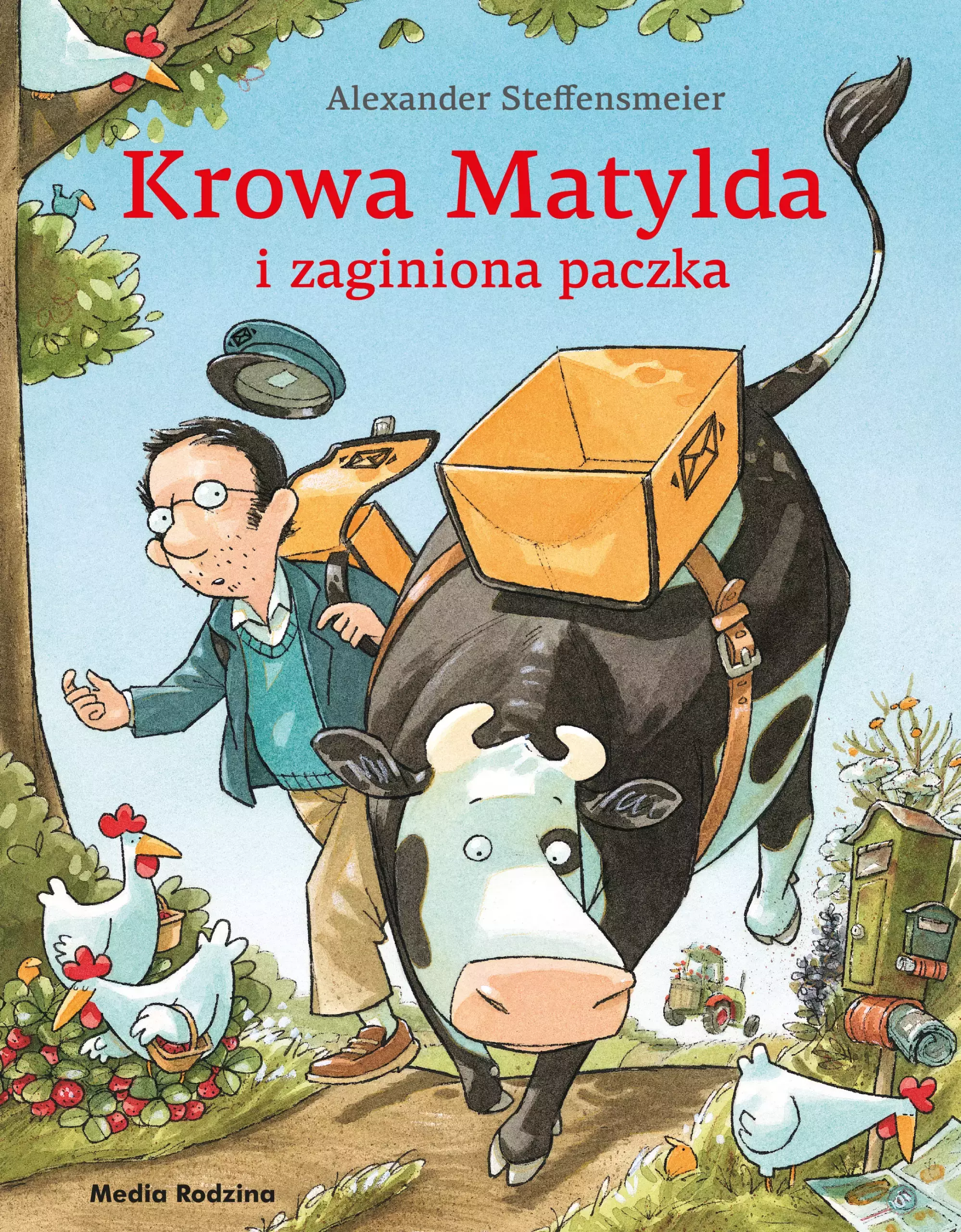 Krowa Matylda i zaginiona paczka - Książki