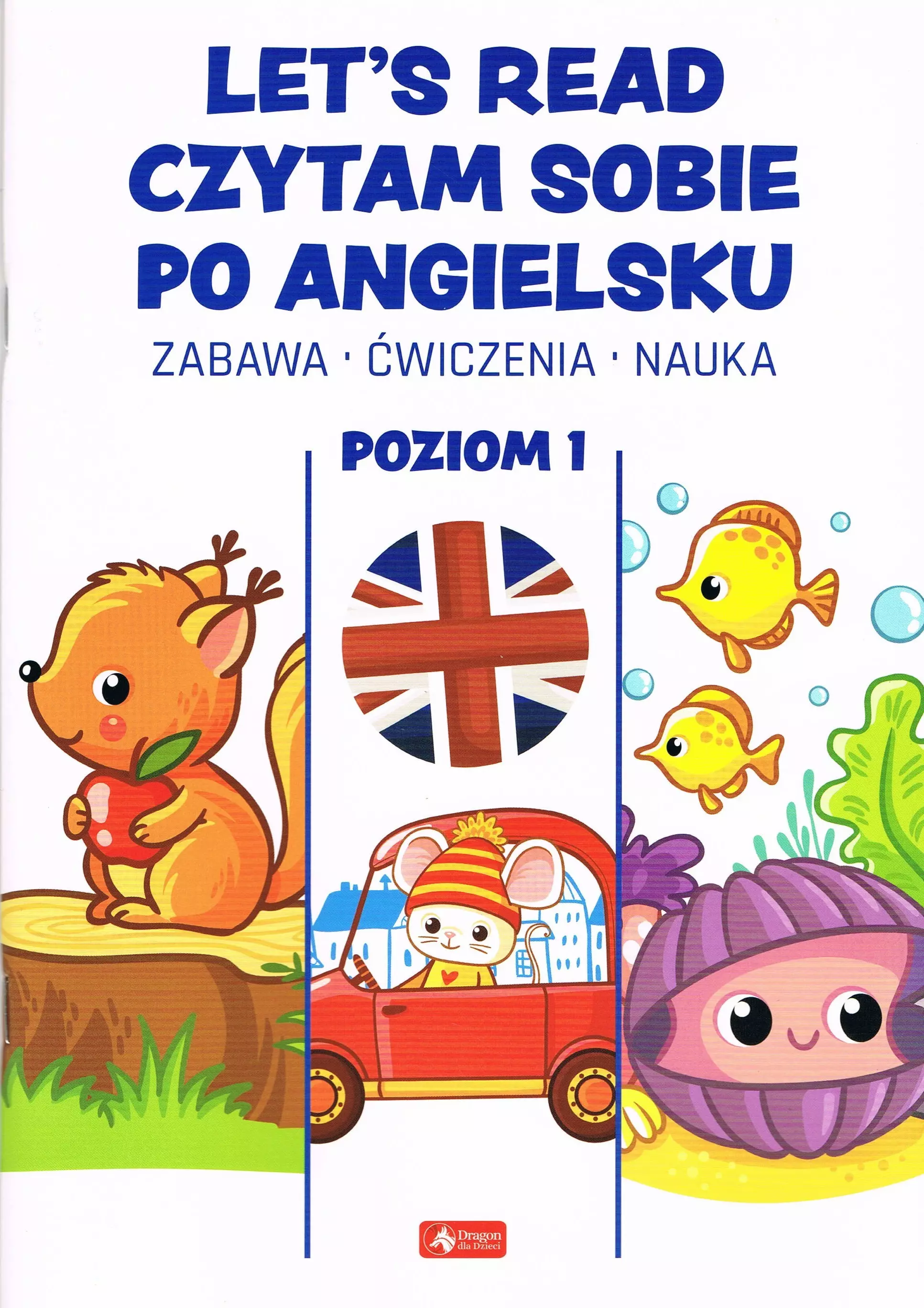 Let's read. Edukacja - Czytam sobie po angielsku. Poziom 1 - Książki