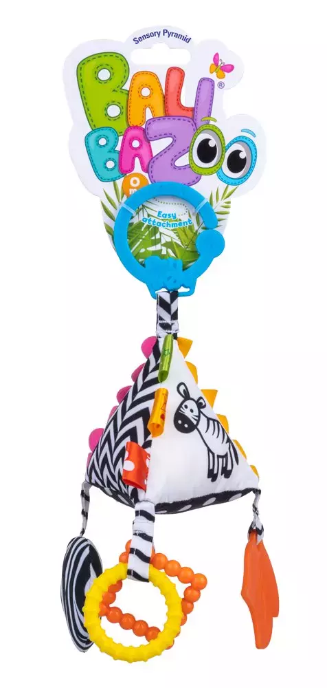 Balibazoo. Zawieszka Piramidka Sensory - Zabawki
