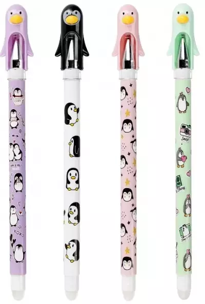 Długopis wymazywalny Pingwin - Papiernicze i szkolne