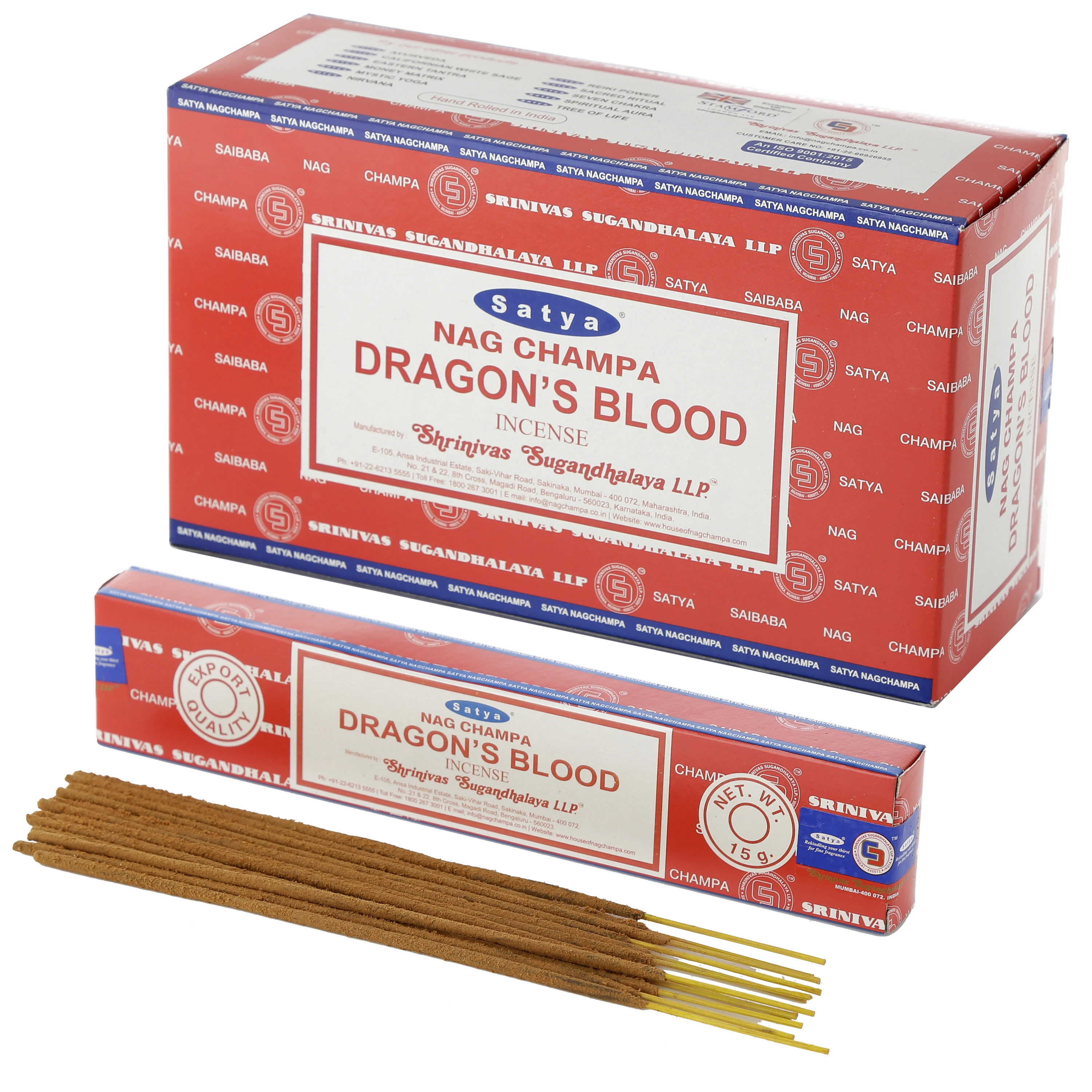 Kadzidełka - Satya VFM Smoks Blood Nag Champa - Mama i dziecko