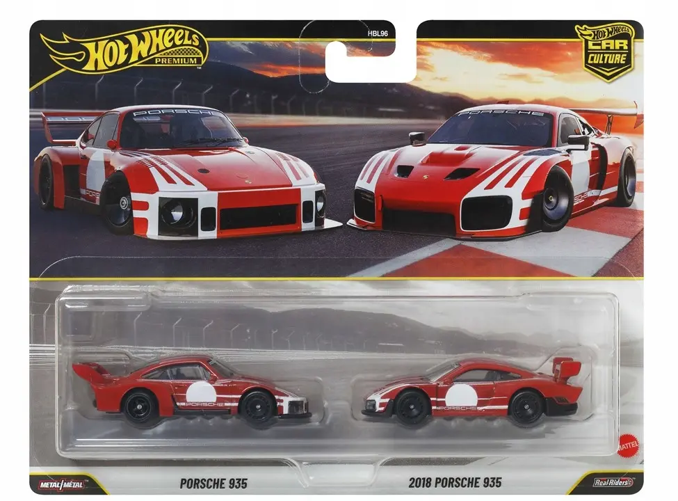 HW Premium 2pak aut Porsche 935 JHW51 /8 - Zabawki