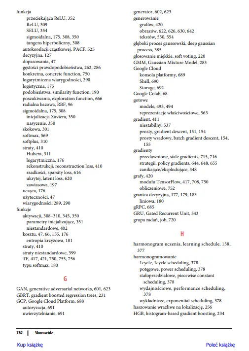 Uczenie maszynowe z użyciem Scikit-Learn, Keras i TensorFlow - Książki