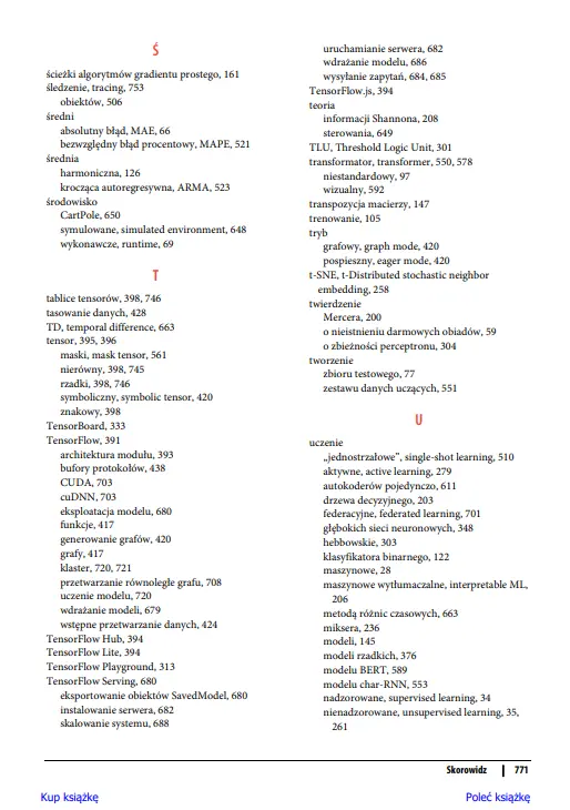 Uczenie maszynowe z użyciem Scikit-Learn, Keras i TensorFlow - Książki