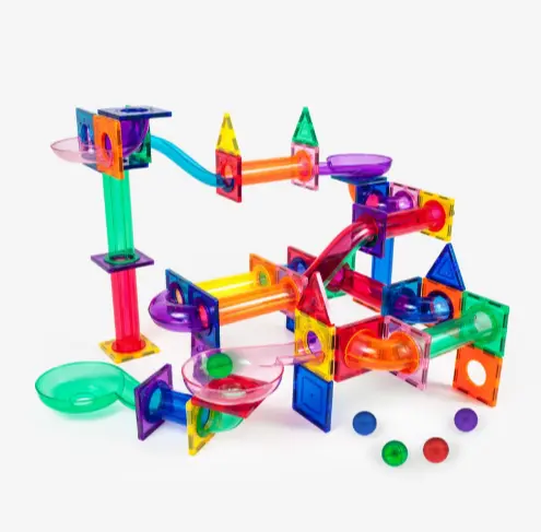 Tor kulkowy, magnetyczny (100 elementów) - Zabawki