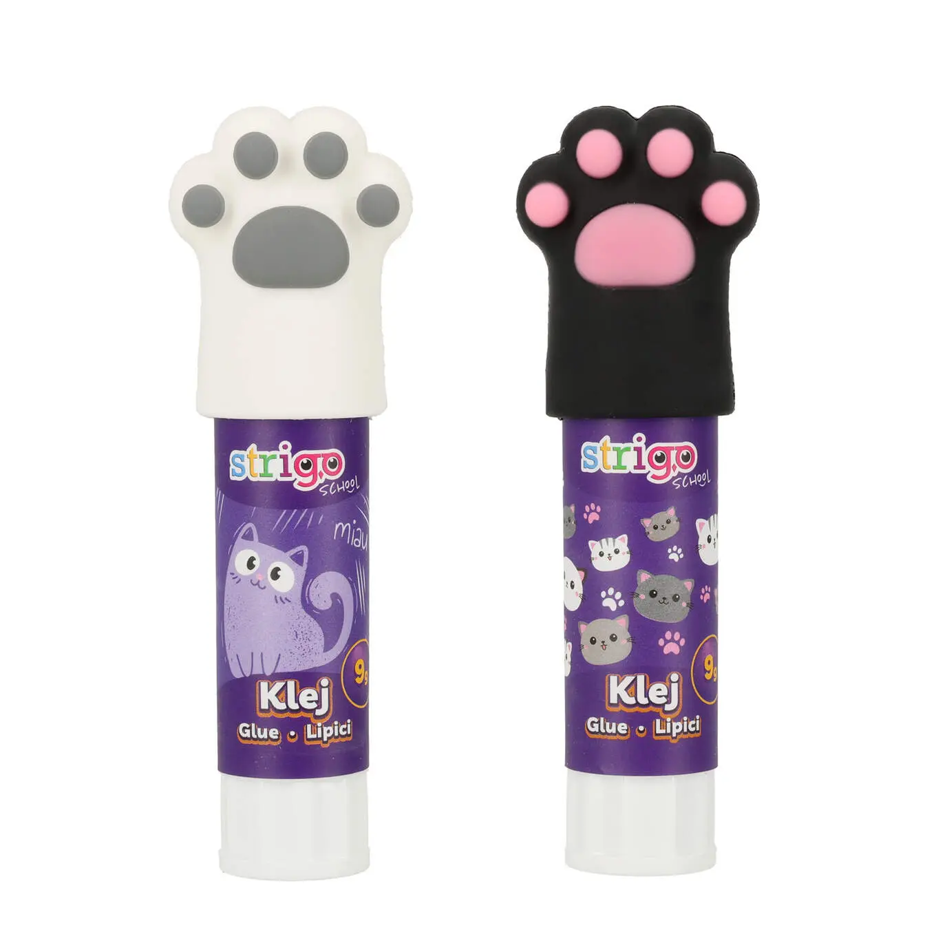 Klej STRIGO w sztyfcie Łapka Kotka 9g - Papiernicze i szkolne