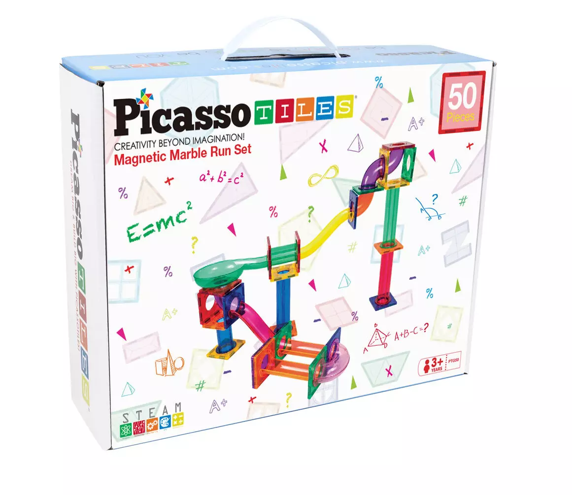 Tor kulkowy, magnetyczny (50 elementów) - Zabawki