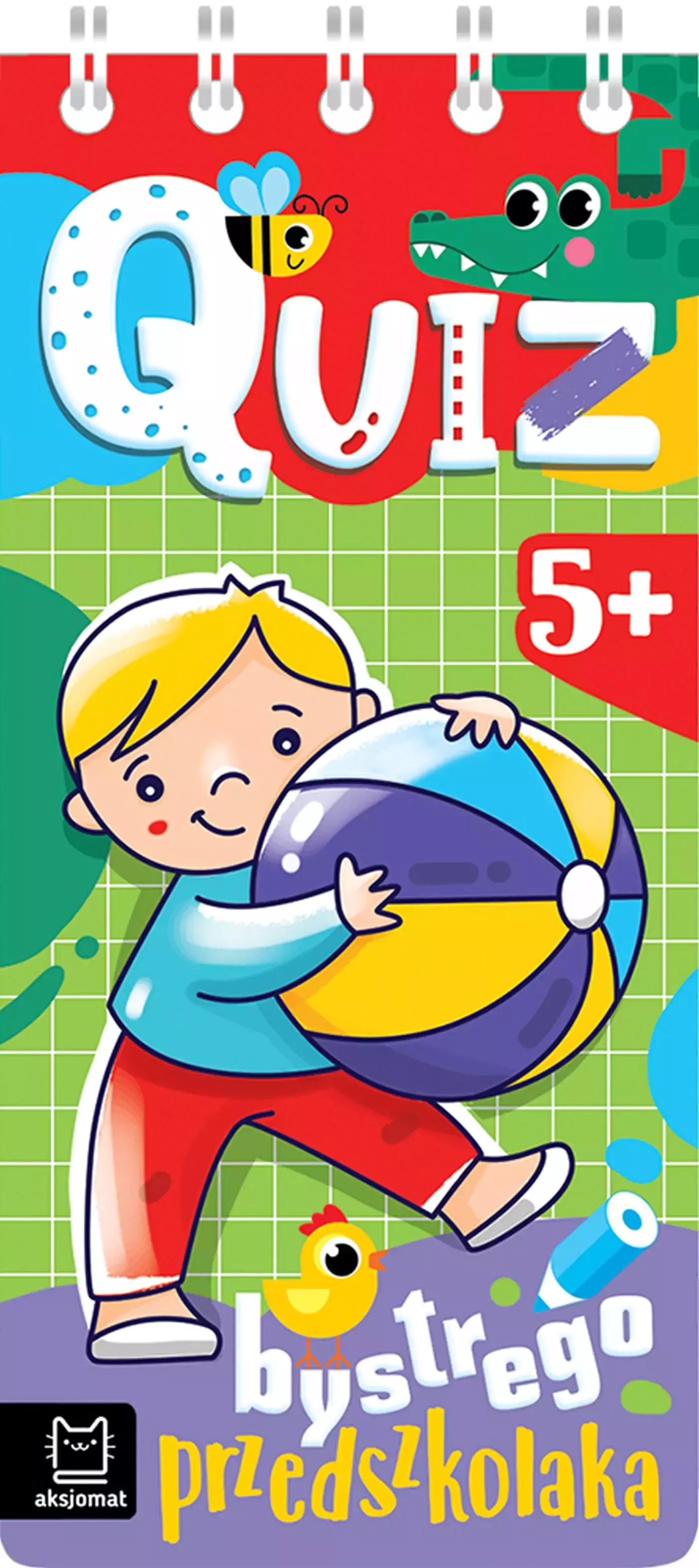 Quiz bystrego przedszkolaka od 5 lat - Książki