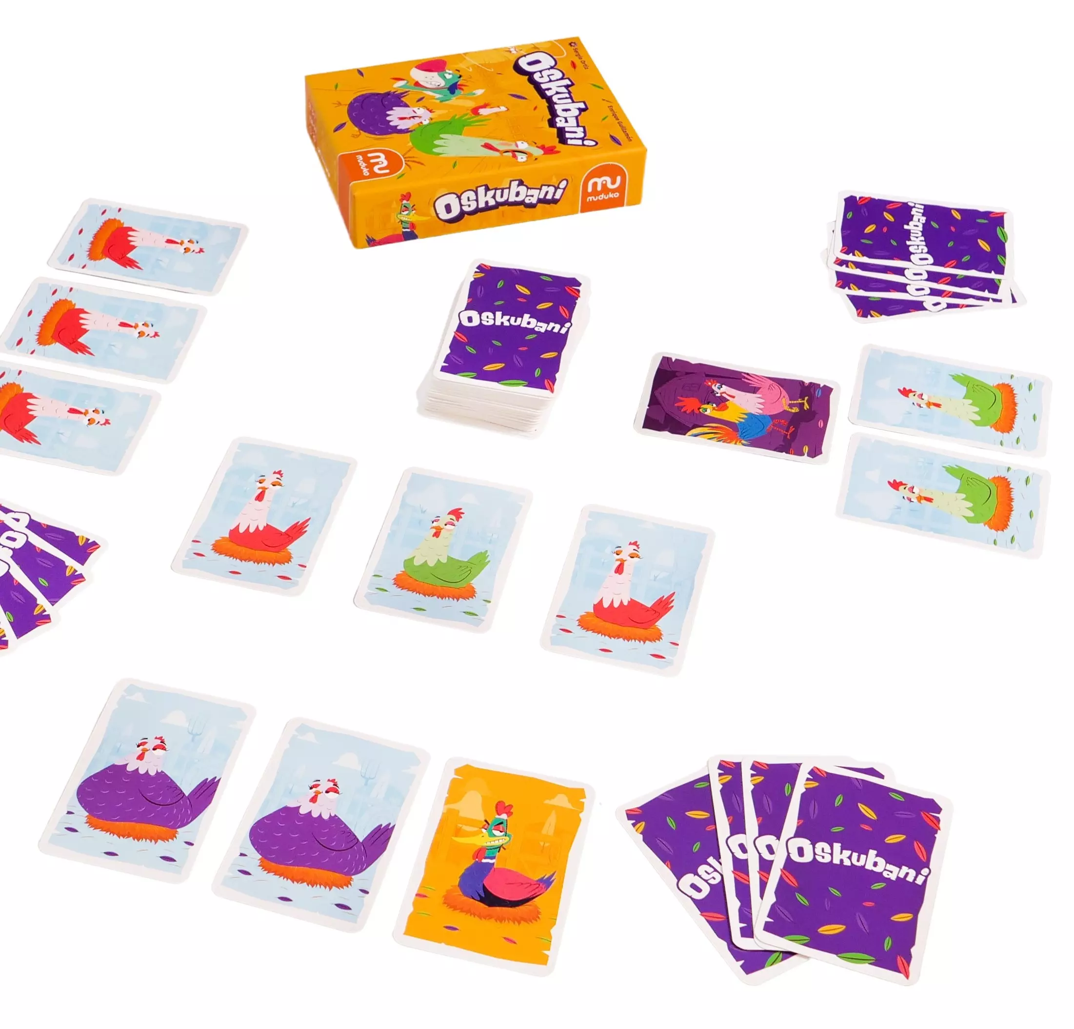 Oskubani. Humorystyczna gra karciana - Gry