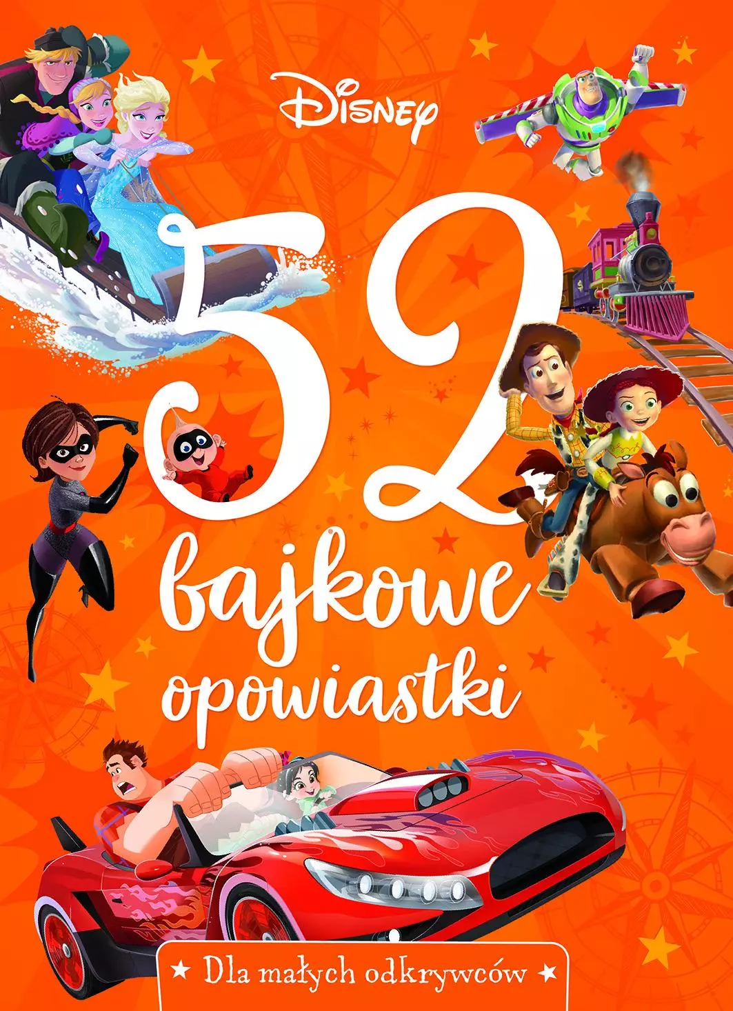 52 bajkowe opowiastki. Dla małych odkrywców. Disney - Książki