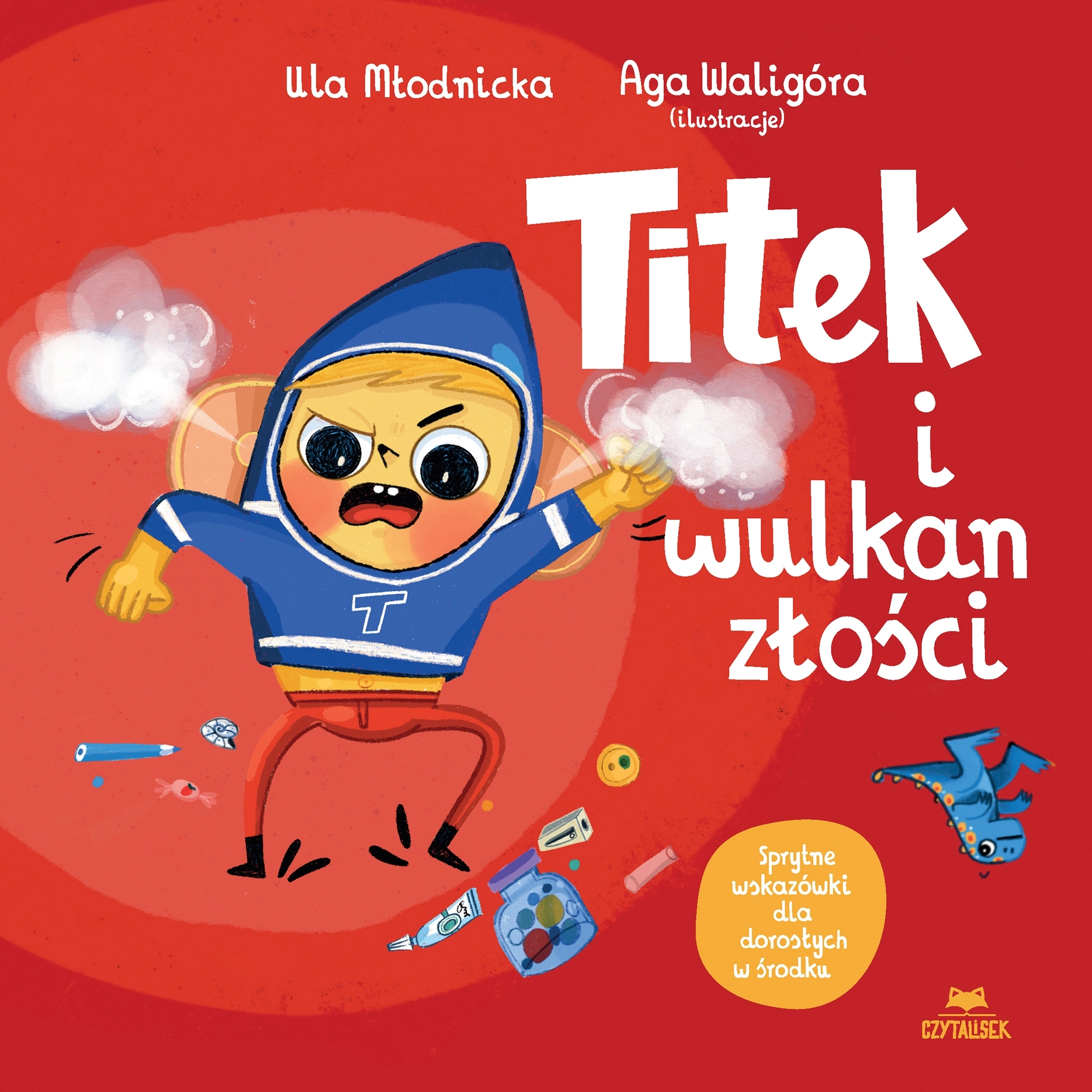 Titek i wulkan złości - Książki