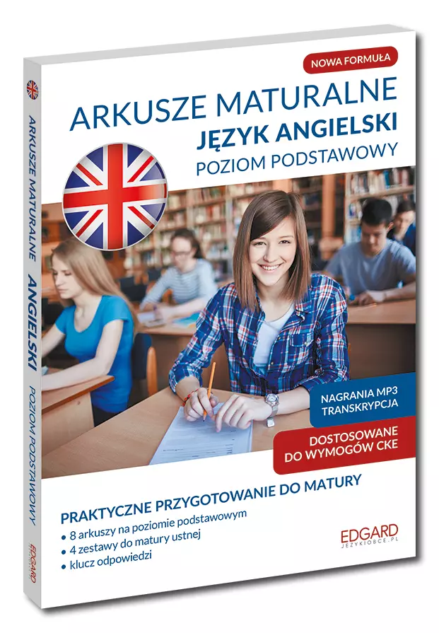 Arkusze maturalne. Język angielski. Poziom podstawowy - Książki