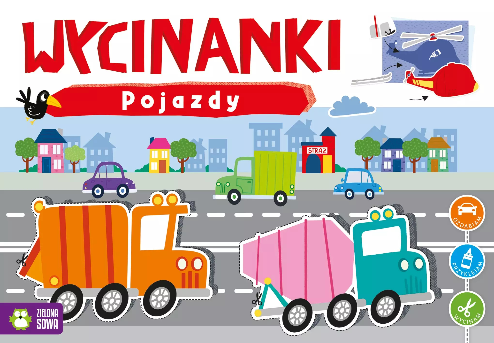 Wycinanki. Pojazdy - Książki