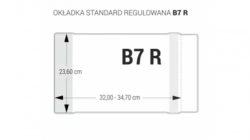 Okładka regulowana B7-236 - Papiernicze i szkolne