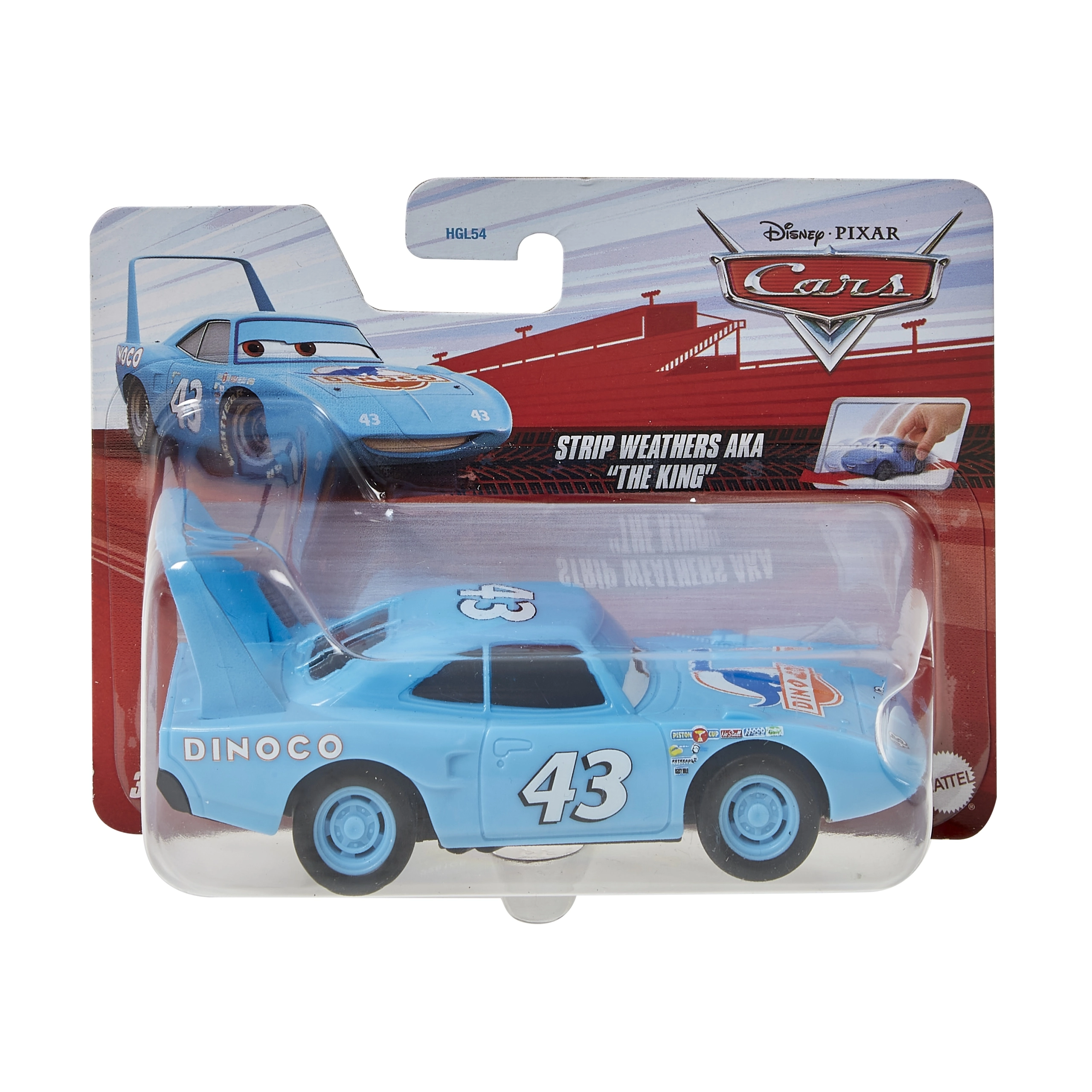 AKA The King Auta Cars Autko HGL54 MATTEL - Mattel