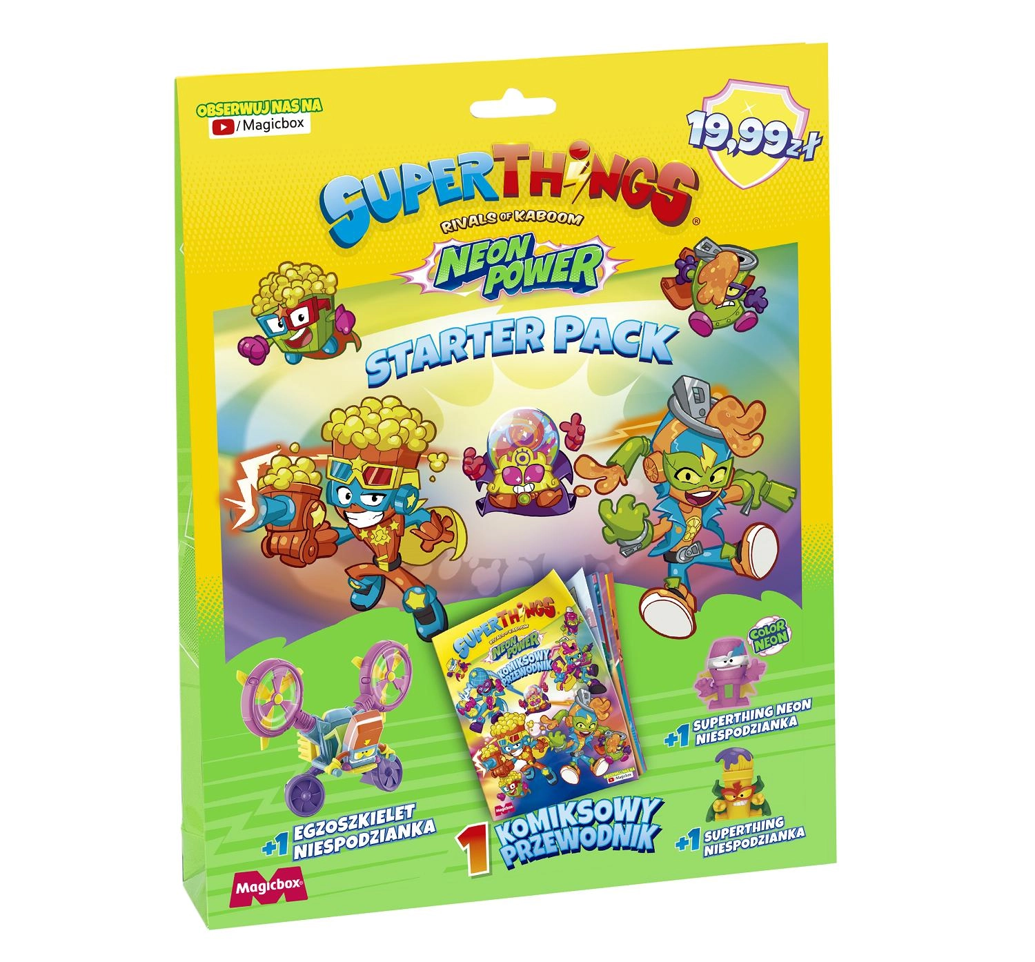SuperThings Neon Power Starterpack - Zabawki