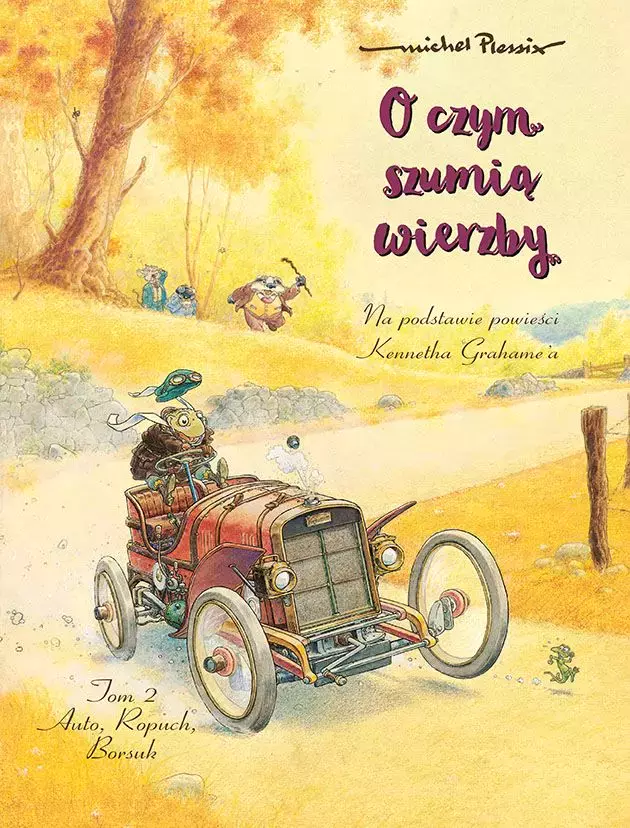 O czym szumią wierzby. Tom 2. Auto, Ropuch, Borsuk - Książki