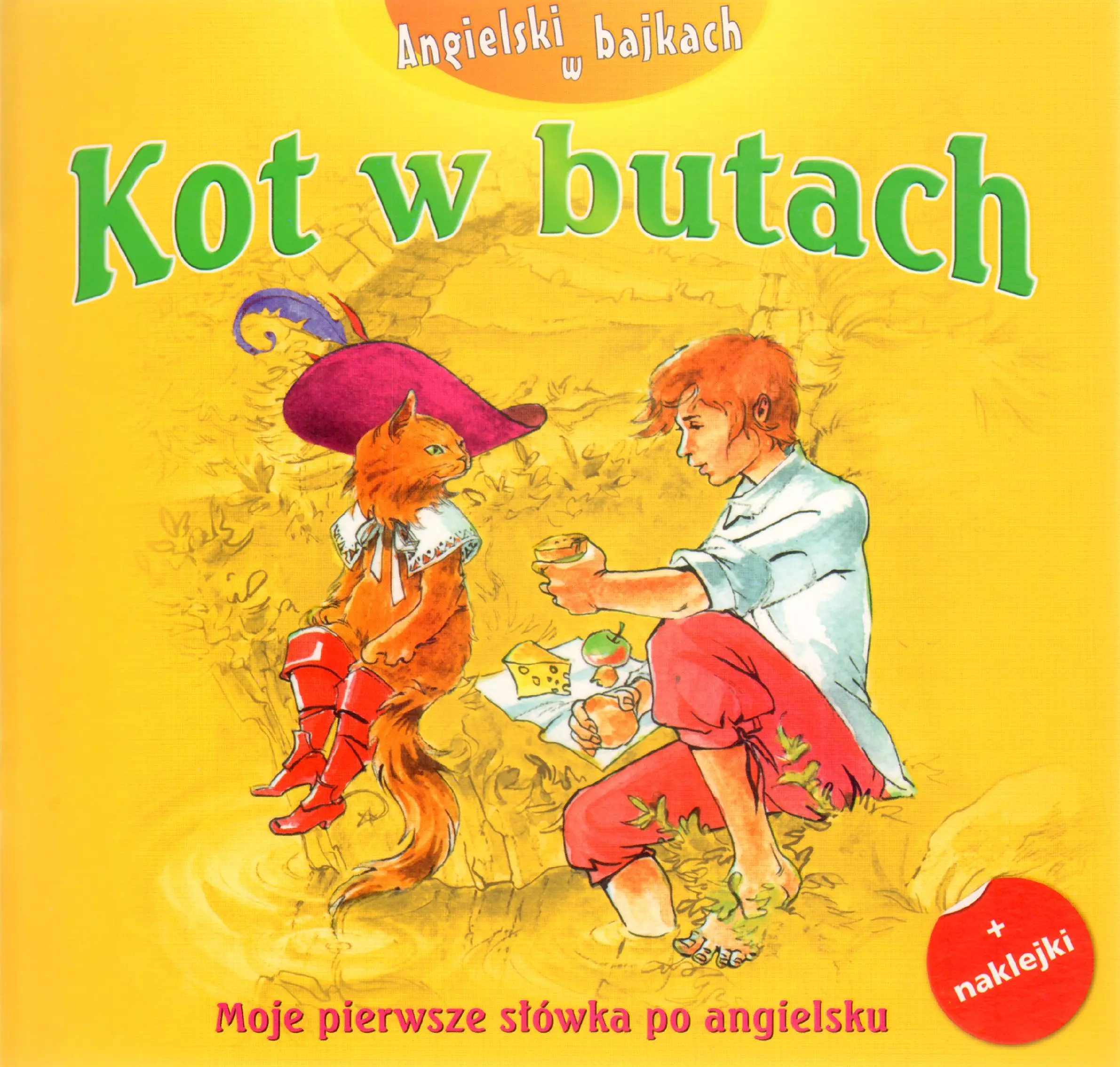 Kot w butach. Angielski w bajkach - Książki