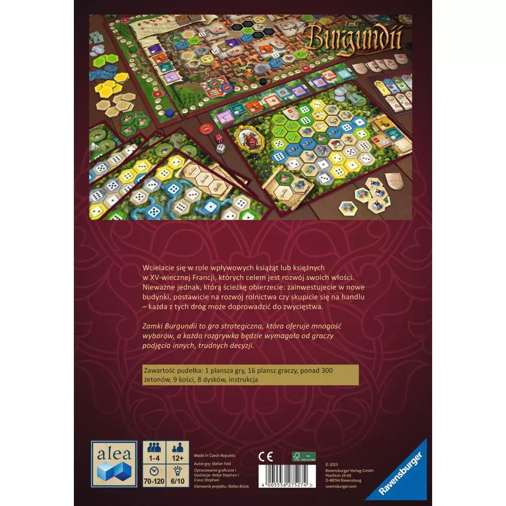 Zamki Burgundii - Gry