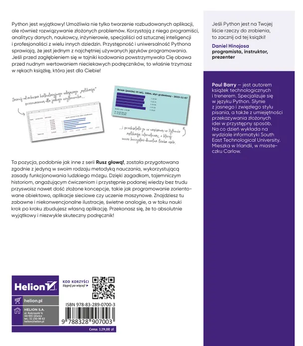 Python. Rusz głową!, wydanie III - Książki