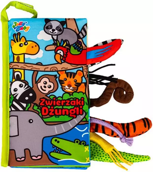 Jolly Baby. Zwierzaki dżungli - ogonki - Zabawki