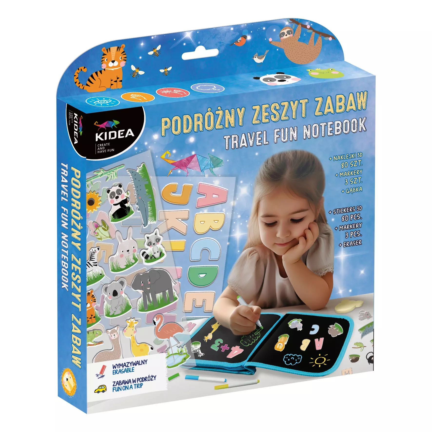 Podróżny zeszyt zabaw