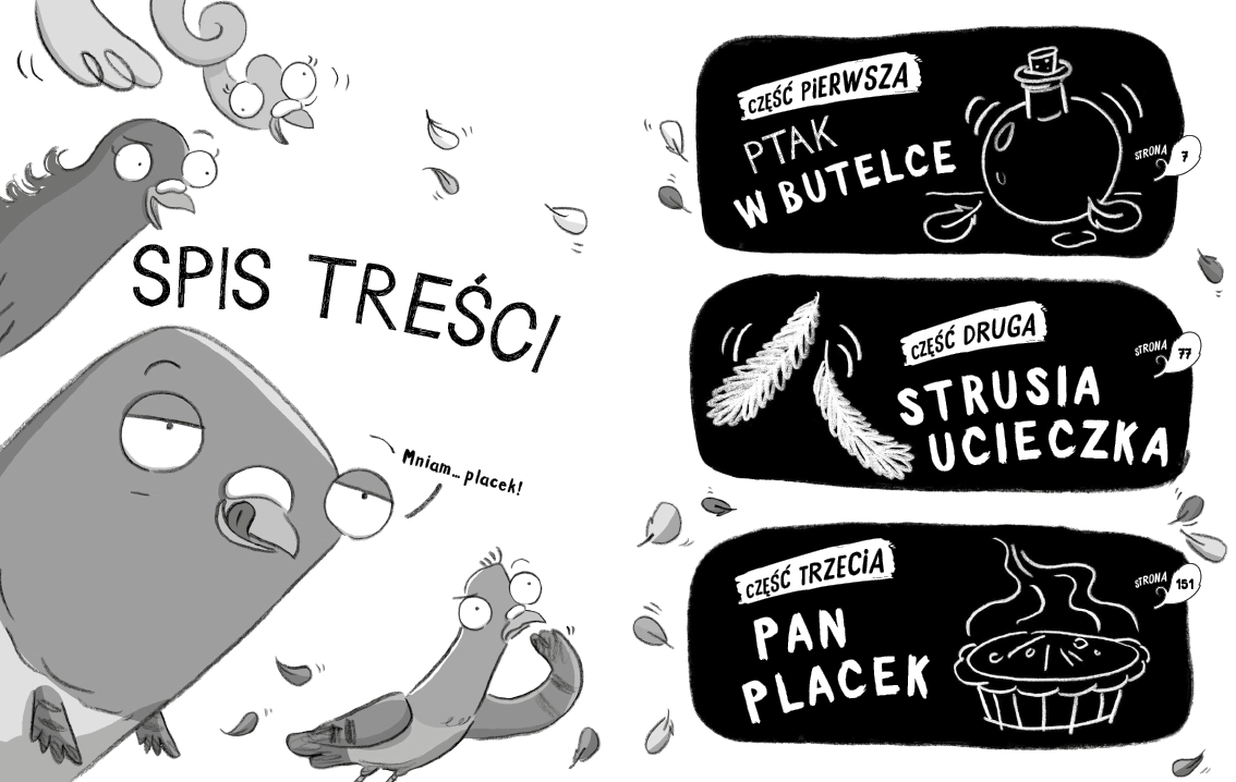 Odlotowe gołębie pożerają niebezpieczeństwo - Książki