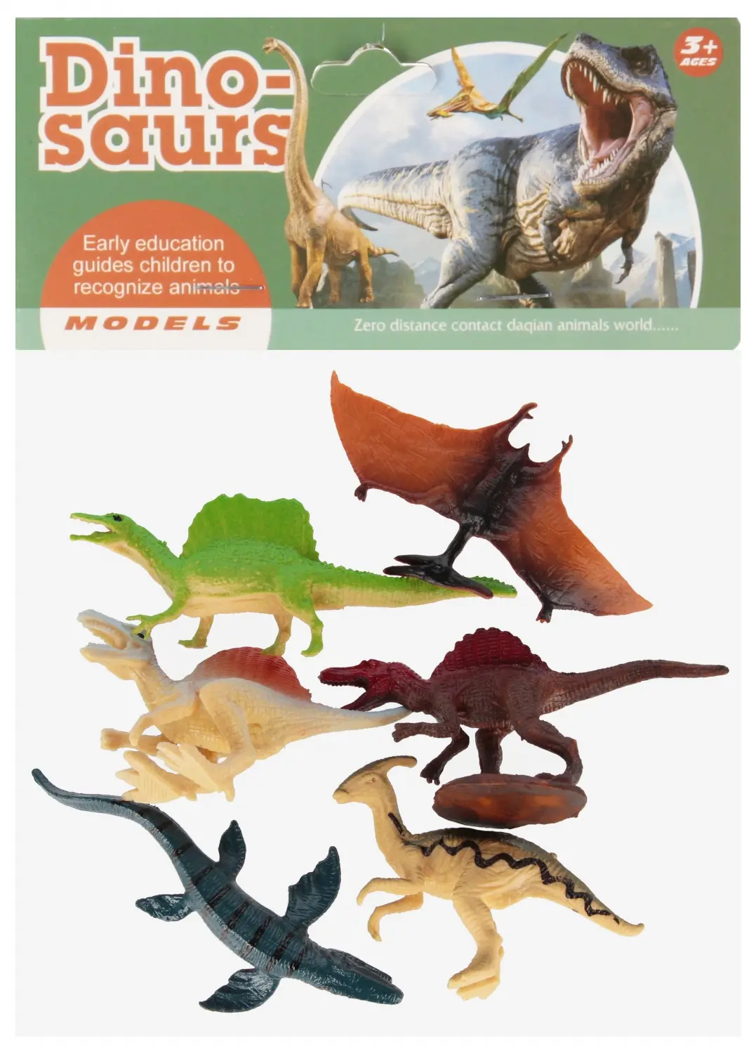 Dinozaury Figurki 6 szt. Mega Creative 523024 - Zabawki