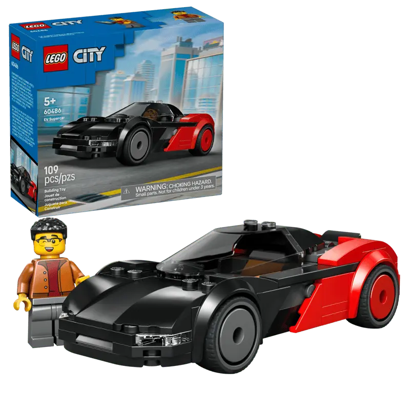 LEGO City Supersamochód elektryczny 60486 - Zabawki